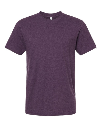 American Apparel Unisex CVC Tee 2001CVC #color_Heather Eggplant