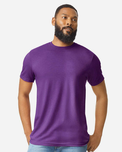 Gildan Unisex Softstyle® CVC T-Shirt 64000CVC #colormdl_Amethyst