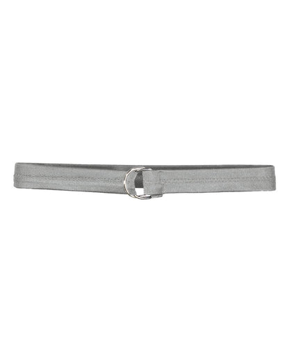Russell Athletic 1 1/2" Covered Football Belt FBC73M #color_Grid Iron Silver