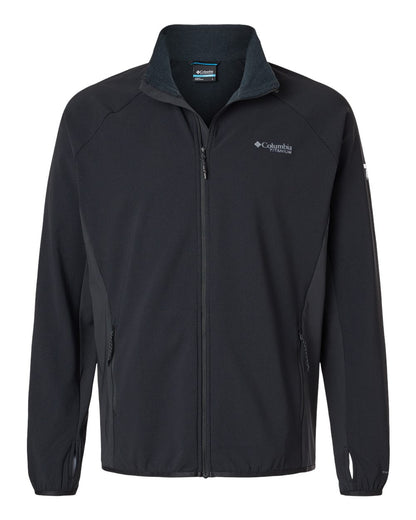 Columbia Men's Spectre Ridge™ II Tech Fleece Full-Zip Jacket 209751 #color_Black