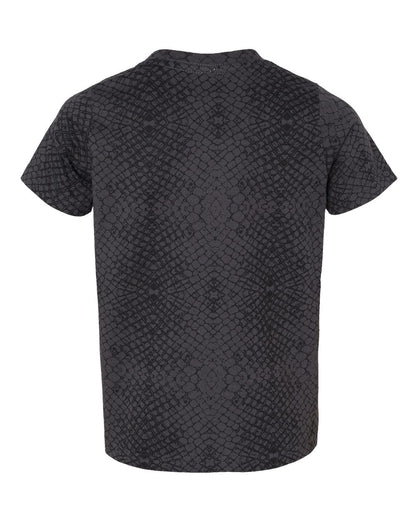 Rabbit Skins Toddler Fine Jersey Tee 3321 #color_Black Reptile