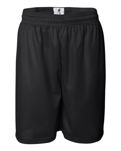 Badger Pro Mesh 9" Shorts 7209 #color_Black