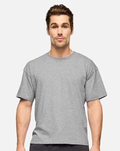 LAT Relaxed Crew Tee 3520 #colormdl_Heather