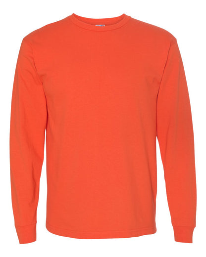 Bayside Unisex USA-Made Long Sleeve T-Shirt 5060 #color_Bright Orange
