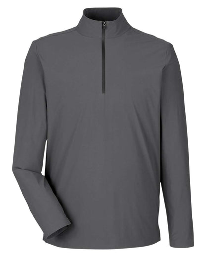 Devon & Jones Men's CrownLux Performance® Windsor Welded Quarter-Zip Pullover DG410 #color_Graphite