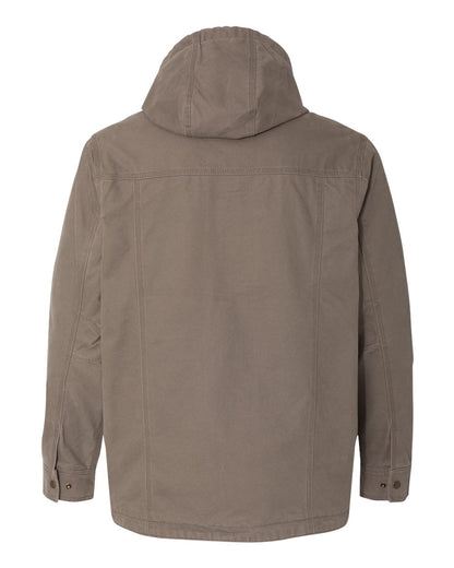 DRI DUCK Laredo Boulder Cloth™ Canvas Jacket with Thermal Lining 5090 #color_Gravel