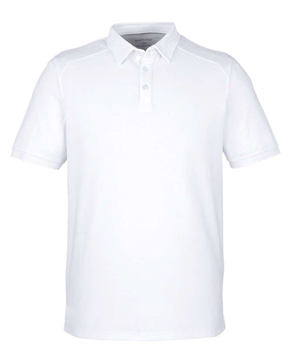 North End Men's Express Tech Performance Polo NE112 #color_White