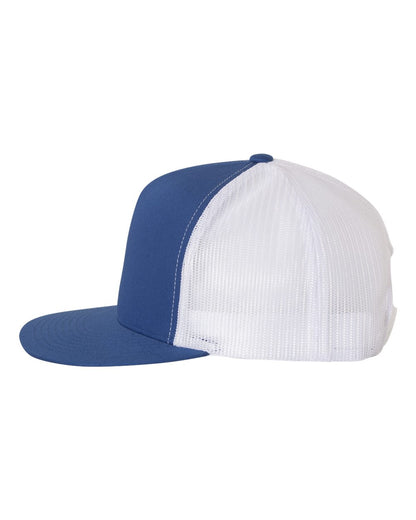 YP Classics Five-Panel Classic Trucker Cap 6006 #color_Royal/ White