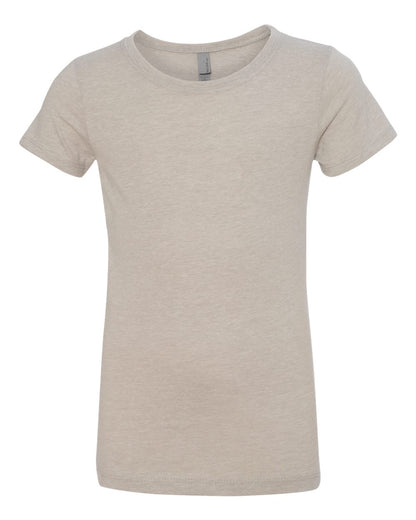 Next Level Girls’ CVC Princess T-Shirt 3712 #color_Silk
