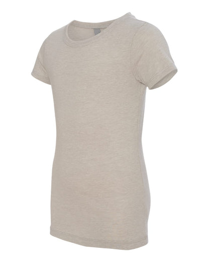 Next Level Girls’ CVC Princess T-Shirt 3712 #color_Silk