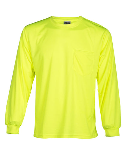 Kishigo Unisex Microfiber Polyester Long Sleeve T-Shirt 9122-9123 Kishigo Unisex Microfiber Polyester Long Sleeve T-Shirt 9122-9123