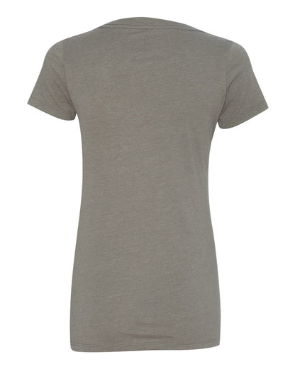 Next Level Women’s CVC Deep V-Neck T-Shirt 6640 #color_Warm Grey
