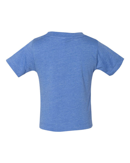 BELLA + CANVAS Infant Jersey Tee 3001B #color_Heather Columbia Blue