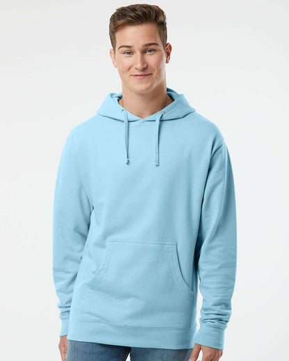Independent Trading Co. Unisex Midweight Hooded Sweatshirt SS4500 #colormdl_Blue Aqua