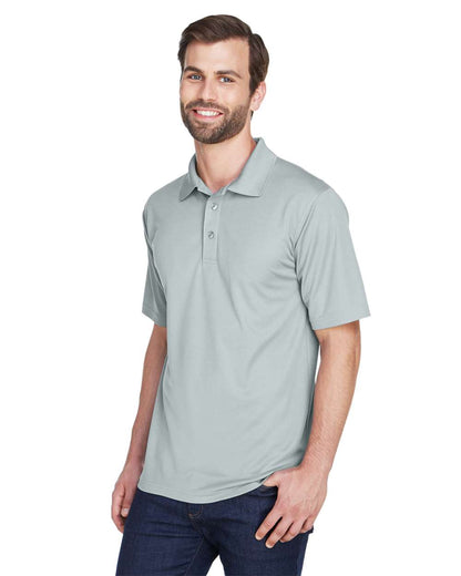 UltraClub Men's Cool & Dry Mesh Piqué Polo 8210 #colormdl_Silver