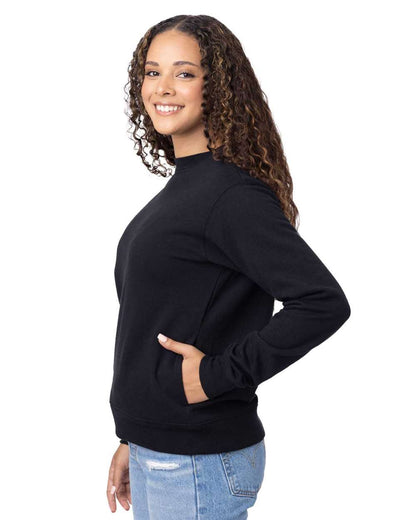 econscious Unisex Reclaimist Crewneck Sweatshirt EC5305 #colormdl_Black