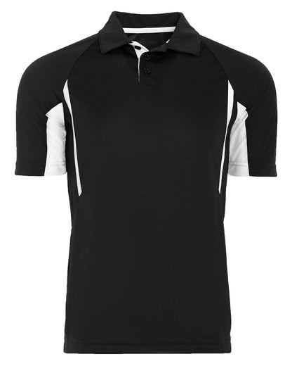 Holloway Men's Two-Tone Avenger Polo 222530 #color_Black/ White
