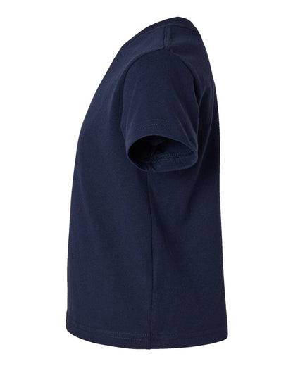 Rabbit Skins Youth Juvy T-Shirt 3301J #color_Navy