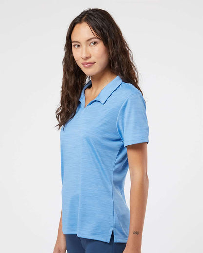 Adidas Women's Mélange Polo A403 #colormdl_Lucky Blue Melange