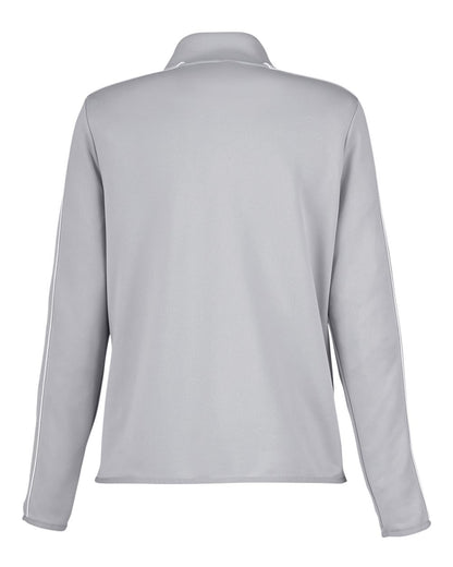Under Armour Women's Command Full-Zip 1383272 #color_Mod Grey/ White