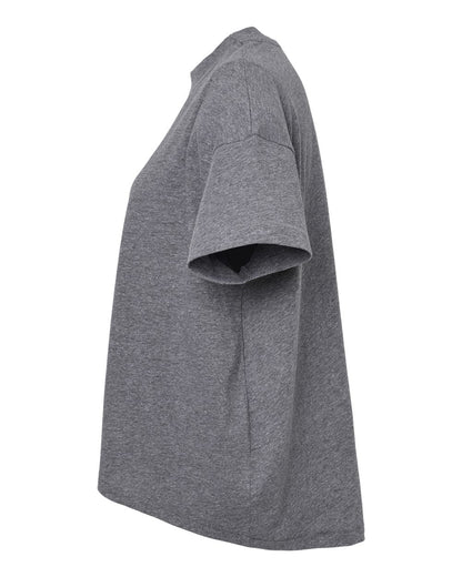 LAT Women's Hi-Lo Tee 3519 #color_Granite Heather