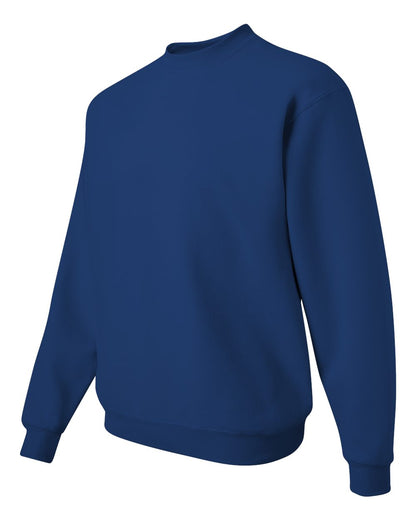 JERZEES Unisex Super Sweats NuBlend® Crewneck Sweatshirt 4662MR #color_Royal