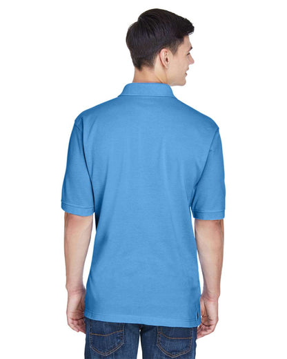 Harriton Men's Easy Blend™ Polo M265 #colormdl_Nautical Blue