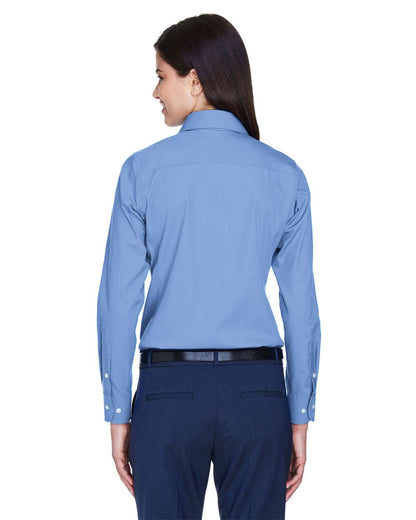 Devon & Jones Women's Crown Collection® Oxford Woven Dress Shirt D630W #colormdl_Light Blue