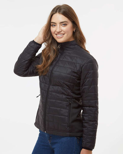 Burnside Women's Element Puffer Jacket 5713 #colormdl_Black