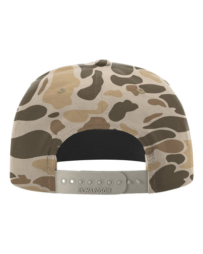 Richardson Printed Umpqua Cap 256P #color_Harvest Duck Camo/ Light Brown