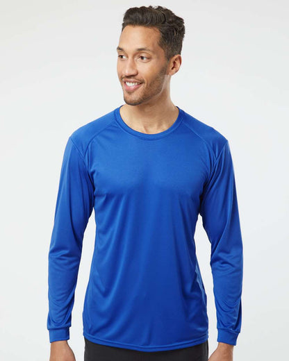 Paragon Unisex Long Islander Performance Long Sleeve T-Shirt 210 #colormdl_Royal
