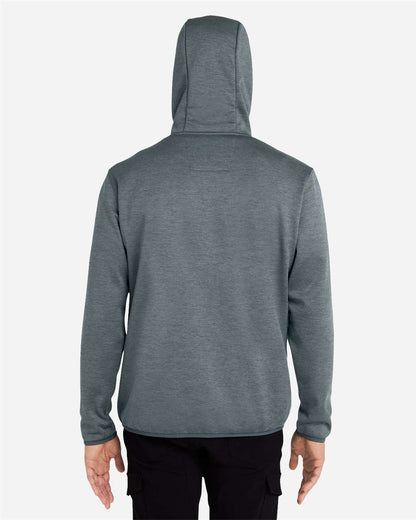 HUK Men's Coldfront+ Performance Hooded Sweatshirt H130093 #colormdl_Volcanic Ash Heather