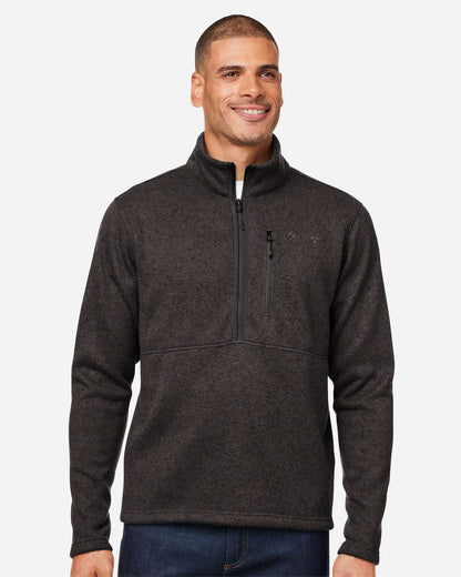 Marmot Men's Drop Line Half-Zip Jacket M16221 #colormdl_Black Heather
