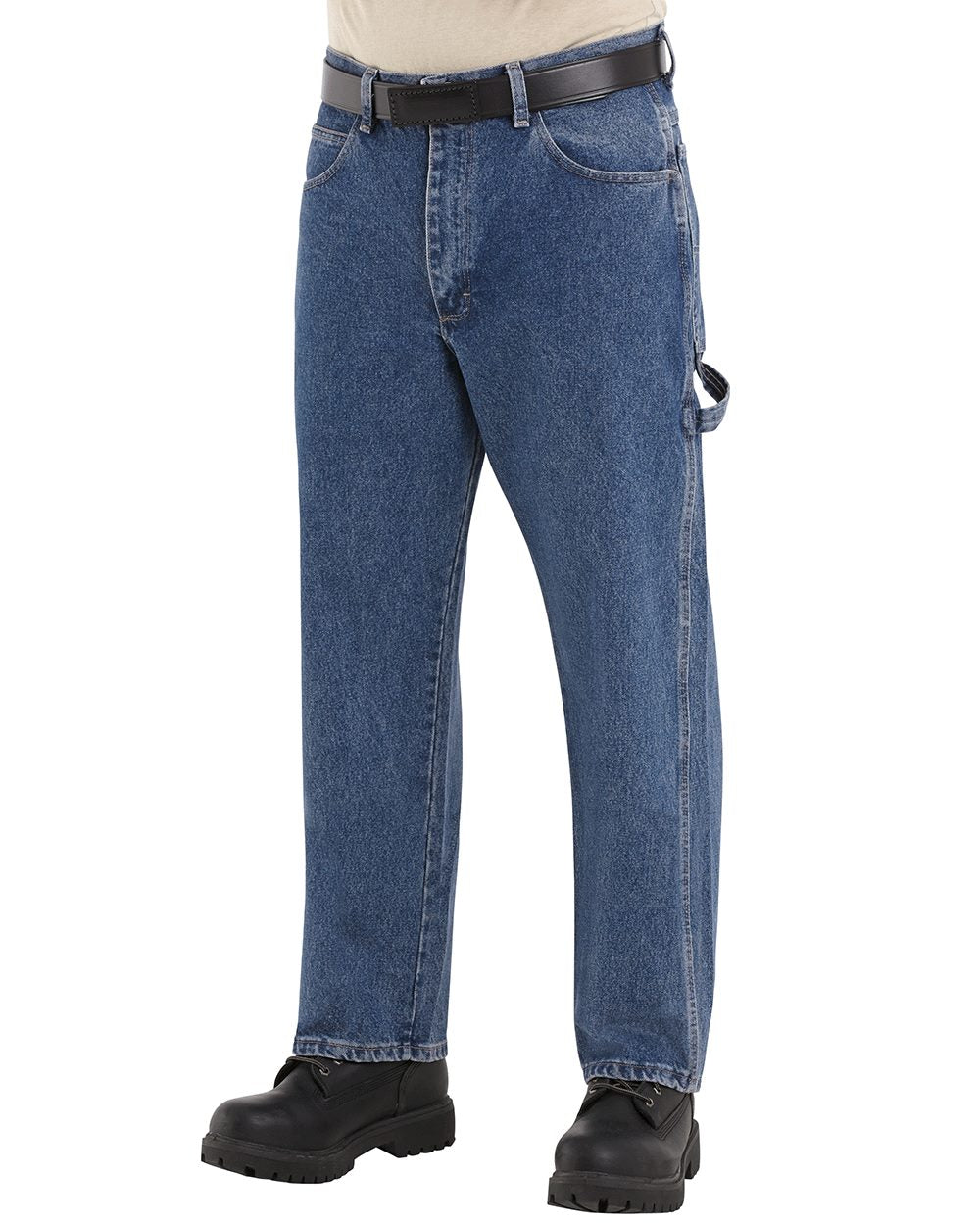 Bulwark Flame Resistant Pre-Washed Denim Dungaree PEJ8