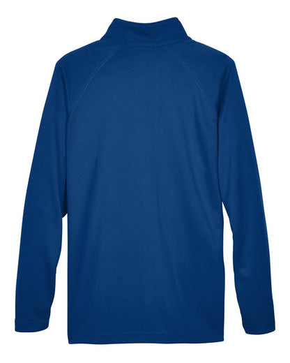 Devon & Jones Men's Stretch Tech-Shell® Compass Quarter-Zip Pullover DG440 #color_True Royal