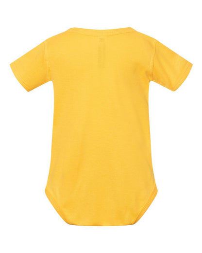 Rabbit Skins Infant Baby Rib Bodysuit 4400 #color_Yellow