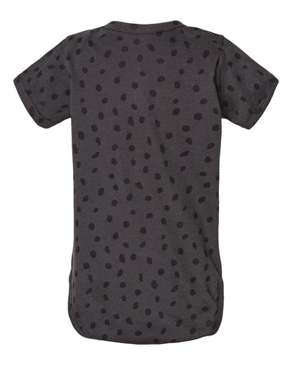Rabbit Skins Infant Fine Jersey Bodysuit 4424 #color_Slate Spot
