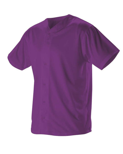 Alleson Athletic Dura Light Mesh Baseball Jersey 52MFFJ #color_Purple