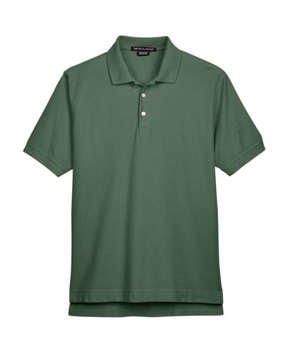 Devon & Jones Men's Pima Piqué Polo D100 #color_Dill