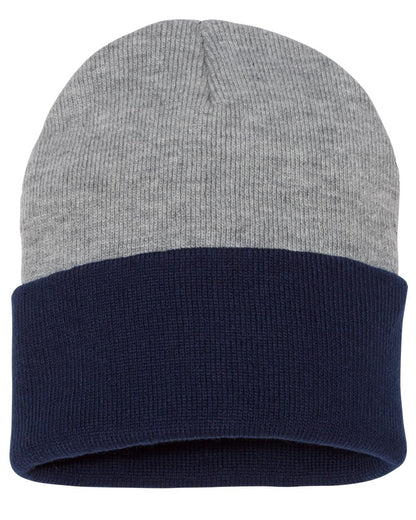 Sportsman 12" Color Blocked Cuffed Beanie SP12T Sportsman 12" Color Blocked Cuffed Beanie SP12T