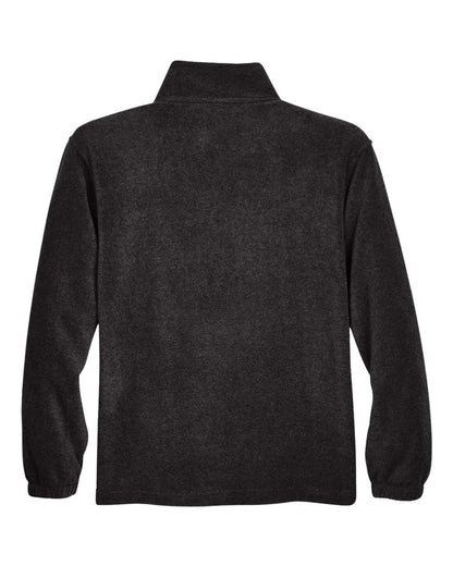 Harriton Men's Fleece Quarter-Zip Pullover M980 #color_Black