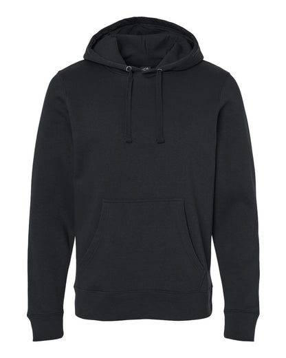 J. America Unisex BTB Fleece Hooded Sweatshirt 8720 #color_Black