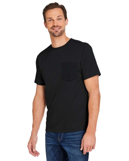 Harriton Unisex Charge Snag and Soil Protect T-Shirt M118 #colormdl_Black