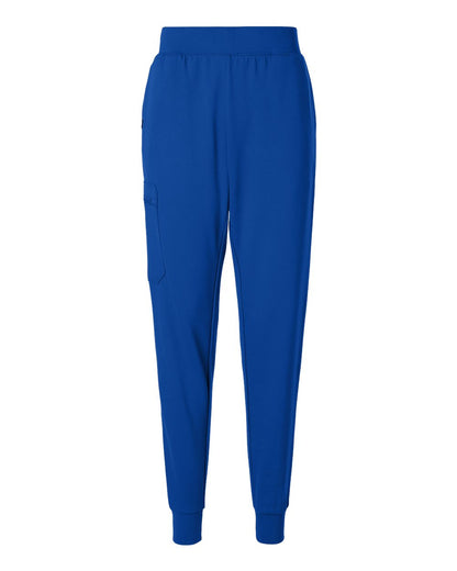 Jaanuu Women's Petite Sizes Rubi Ultrasoft Scrub Joggers W40001P #color_Royal Blue