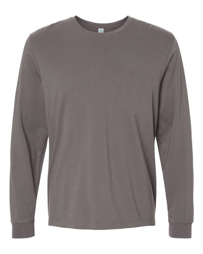 SoftShirts Unisex Organic Long Sleeve T-Shirt 420 #color_Graphite