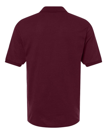 JERZEES Men's Dri-Power® Polo 437R #color_Maroon