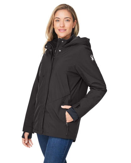 Spyder Women's Convert Insulated Jacket S18098 #colormdl_Black