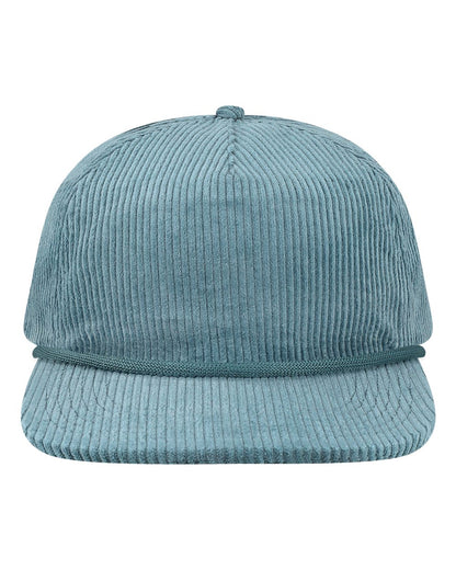 LOCALE Unstructured with Rope Cap WILSON #color_Lake Blue Corduroy