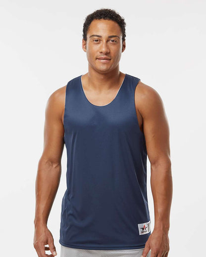 Alleson Athletic Reversible Tank 506CR #colormdl_Navy/ White