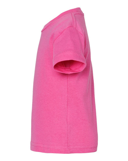 Rabbit Skins Infant Cotton Jersey Tee 3401 #color_Raspberry